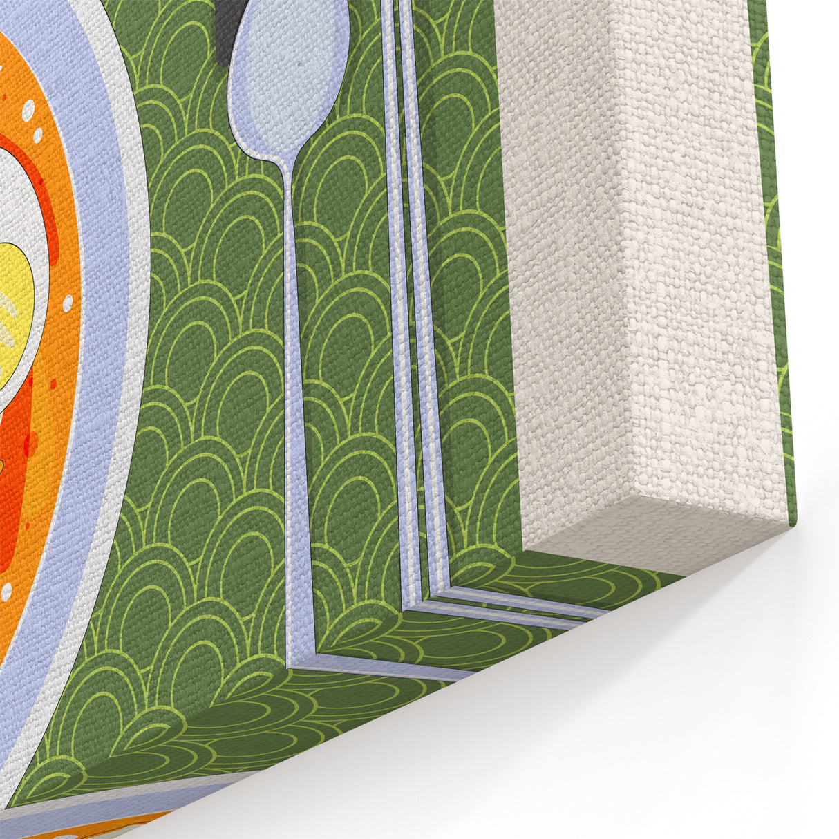 Laksa Dishes Wall Art - Southeast Asian Kitchen & Dining Decor