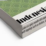 Laksa Dishes Wall Art - Southeast Asian Kitchen & Dining Decor