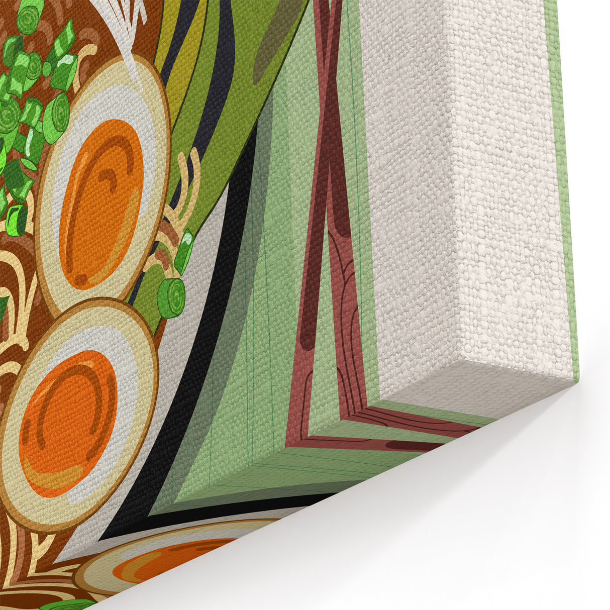 Miso Ramen Dishes Wall Art - Japanese Kitchen & Dining Decor