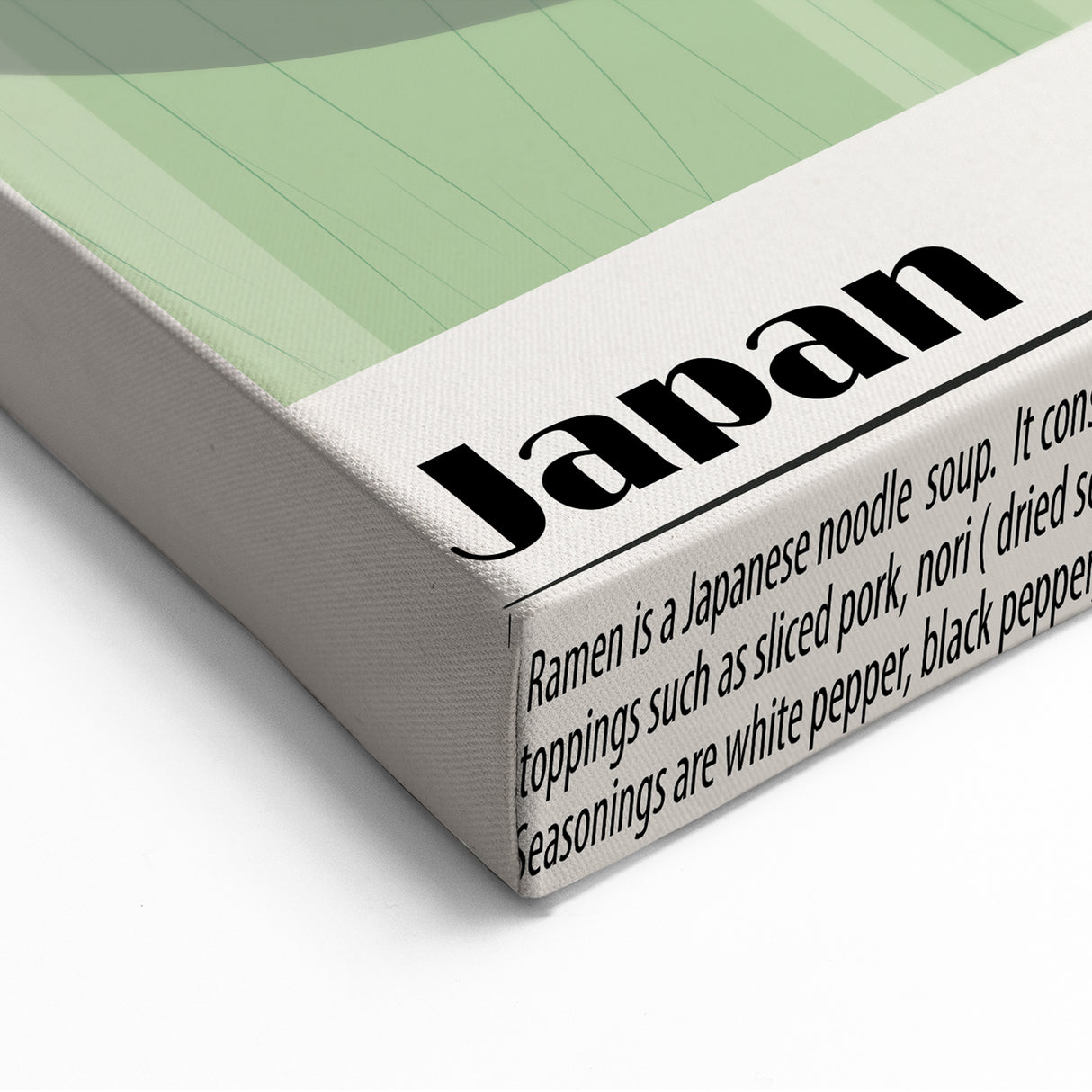 Miso Ramen Dishes Wall Art - Japanese Kitchen & Dining Decor