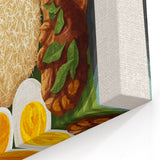 Nasi Lemak Dishes Wall Art - Malaysian Kitchen & Dining Decor