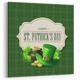 Lucky St. Patrick’s Day Wall Art - Leprechaun Gold Print
