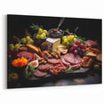 Charcuterie Dishes Wall Art - Elegant Dining Room & Kitchen Decor