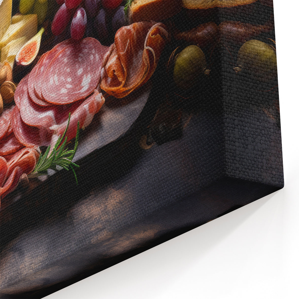 Charcuterie Dishes Wall Art - Elegant Dining Room & Kitchen Decor