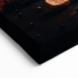 Steak Dishes Wall Art - Rustic Kitchen & Culinary Plate Wall Decor