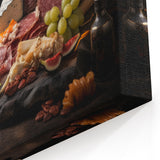 Gourmet Charcuterie Plate Wall Art - Dining Room & Kitchen Decor