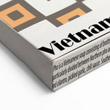 Pho Dishes Wall Art - Vietnamese Culinary Plate Art for Kitchen