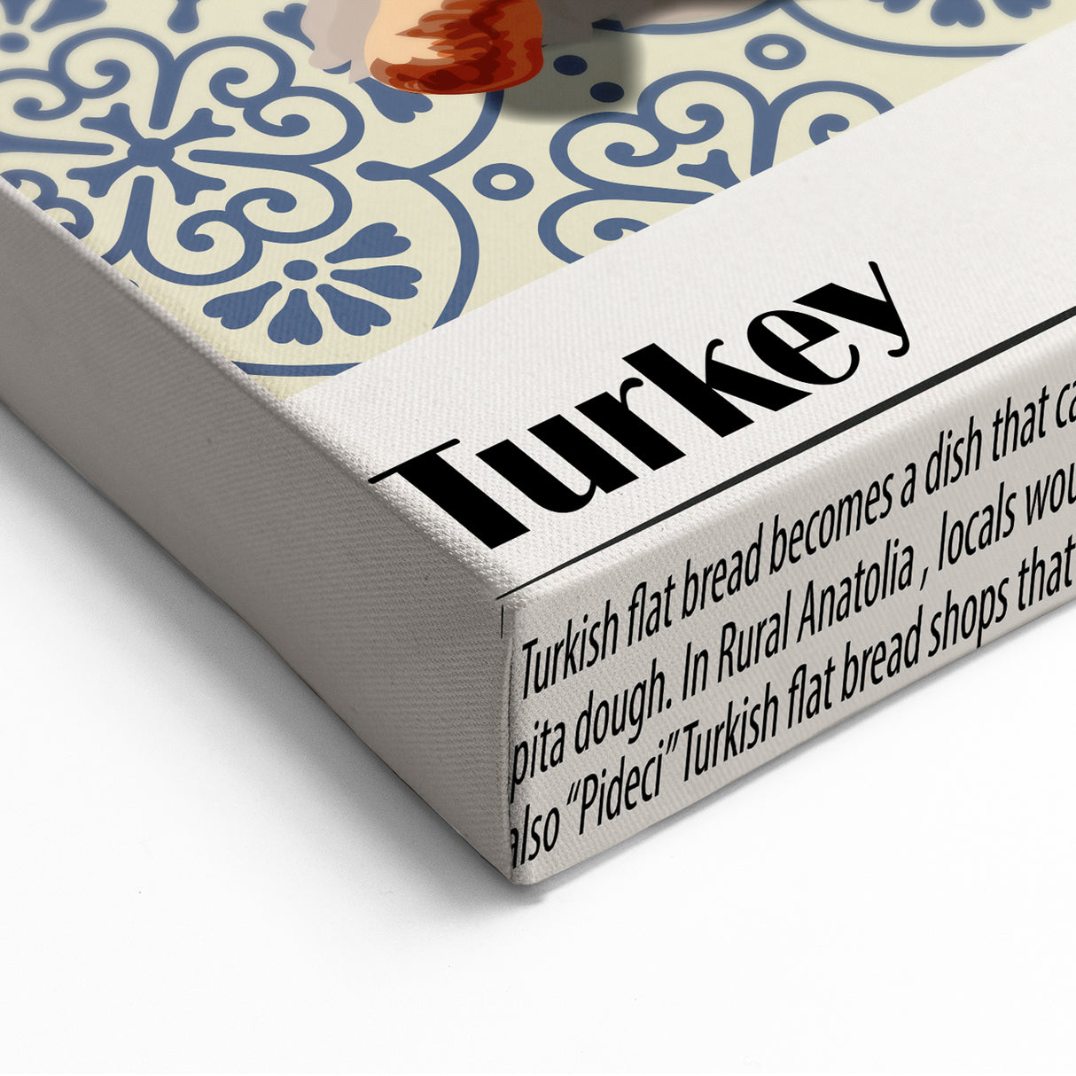 Turkish Flatbread Dishes Wall Art - Kitchen & Dining Room Decor