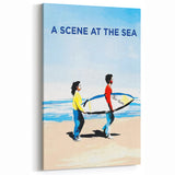 1990s Vintage Movie Poster - Classic 90s Film Art - A Scene at the Sea