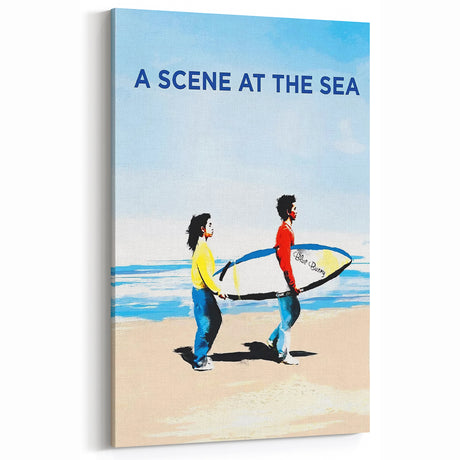 1990s Vintage Movie Poster - Classic 90s Film Art - A Scene at the Sea
