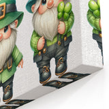 St. Patrick’s Day Gnome Trio - Irish Leprechaun Wall Art