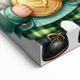 St. Patrick’s Day Gnome Trio - Irish Leprechaun Wall Art