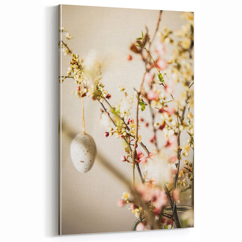 Blossom Spring Wall Art - Floral Elegance Spring Canvas Art
