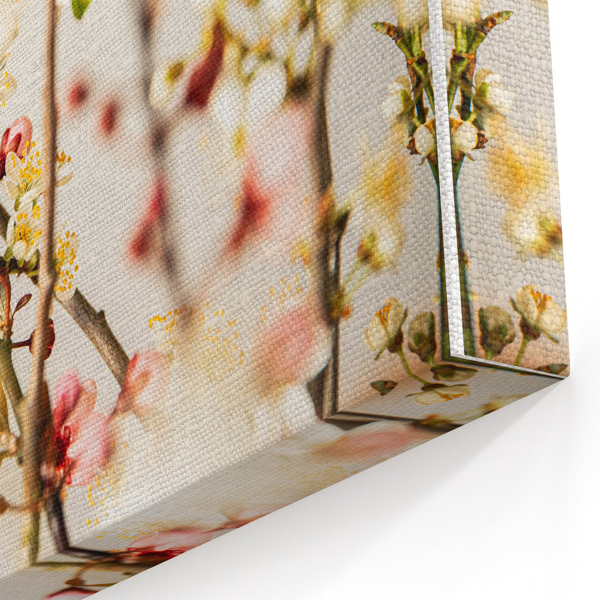 Blossom Spring Wall Art - Floral Elegance Spring Canvas Art