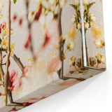 Blossom Spring Wall Art - Floral Elegance Spring Canvas Art