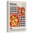 Pizza Dishes Wall Art - Italian Kitchen & Dining Room Plate Decor