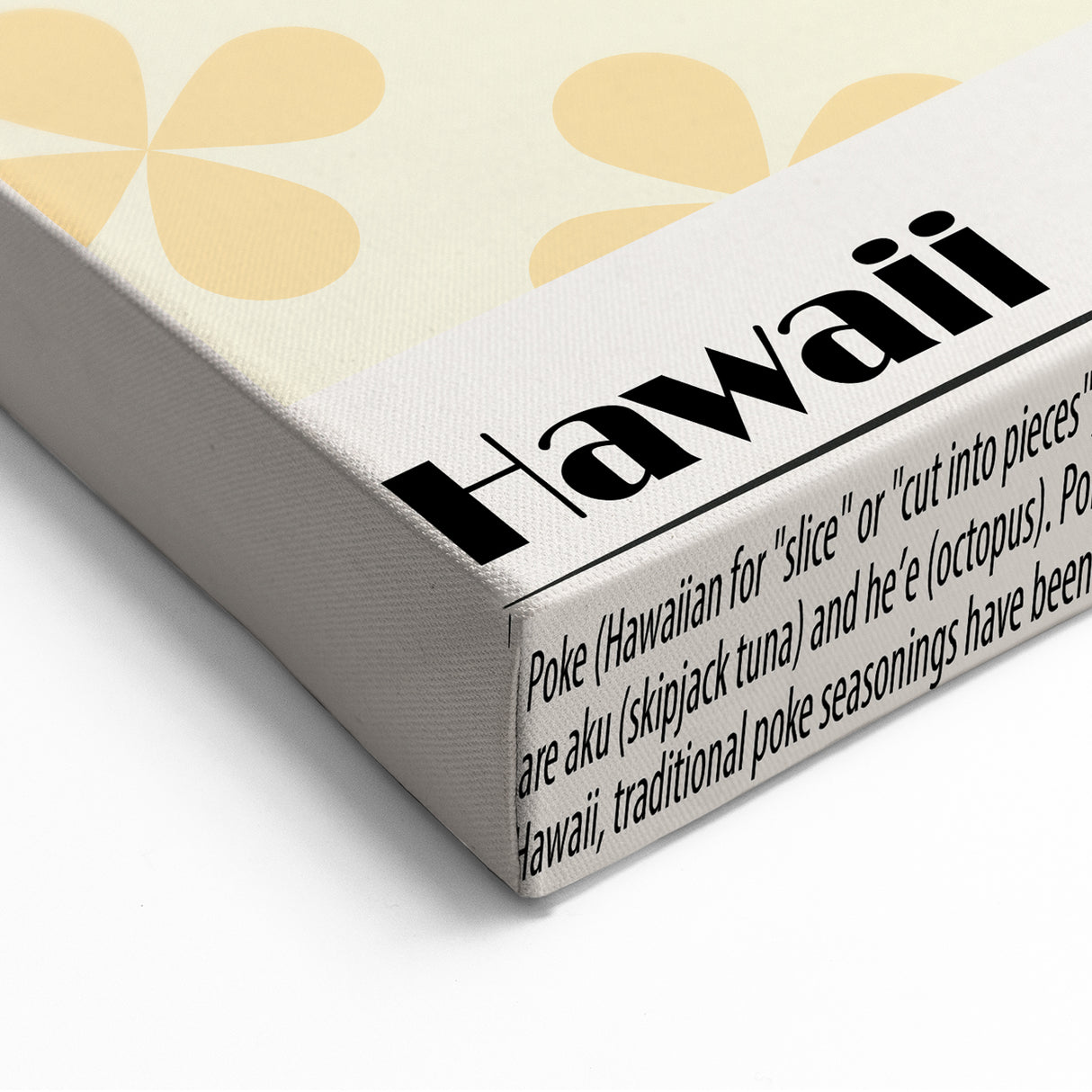 Poke Bowl Dishes Wall Art - Hawaiian Kitchen & Dining Decor