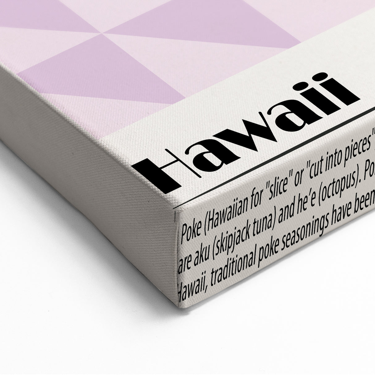 Poke Bowl Kitchen Wall Art - Hawaiian Culinary Plate Decor