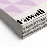 Poke Bowl Kitchen Wall Art - Hawaiian Culinary Plate Decor