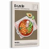 Pozole Dishes Wall Art - Traditional Mexican Kitchen & Dining Decor