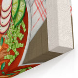 Pozole Dishes Wall Art - Traditional Mexican Kitchen & Dining Decor