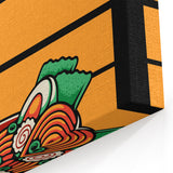 Modern Ramen Dishes Wall Art - Japanese Kitchen & Dining Decor