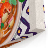 Shrimp Pho Dishes Wall Art - Vietnamese Kitchen & Dining Decor