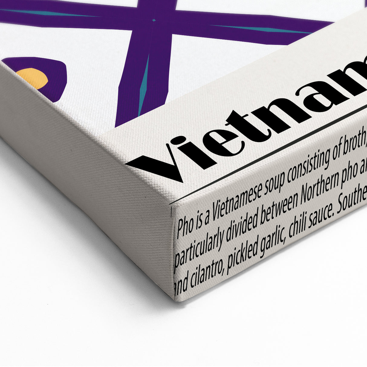 Shrimp Pho Dishes Wall Art - Vietnamese Kitchen & Dining Decor