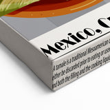 Tamales Dishes Wall Art - Mexican Kitchen & Dining Room Decor