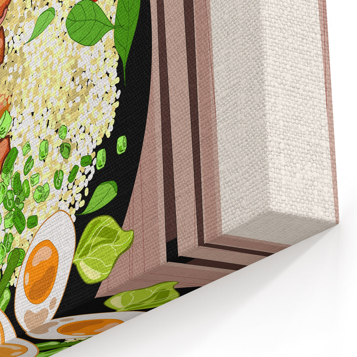 Teriyaki Bowl Kitchen Wall Art - Japanese Cuisine Decor