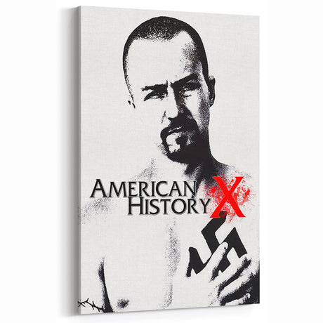 1990s Vintage Movie Poster – American History X Retro Film Print