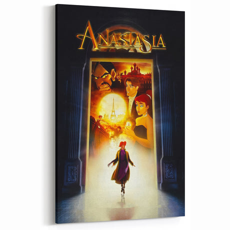 1990s Vintage Movie Poster – Anastasia Classic 90s Film Artwork