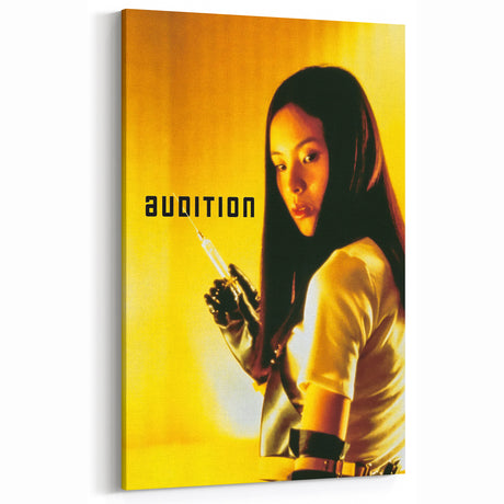 1990s Vintage Movie Poster – Audition Classic 90s Horror Film Art