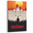 1990s Vintage Movie Poster – Baashha Classic 90s Film Artwork
