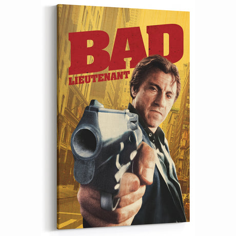 1990s Vintage Movie Poster – Bad Lieutenant Classic Crime Film Art