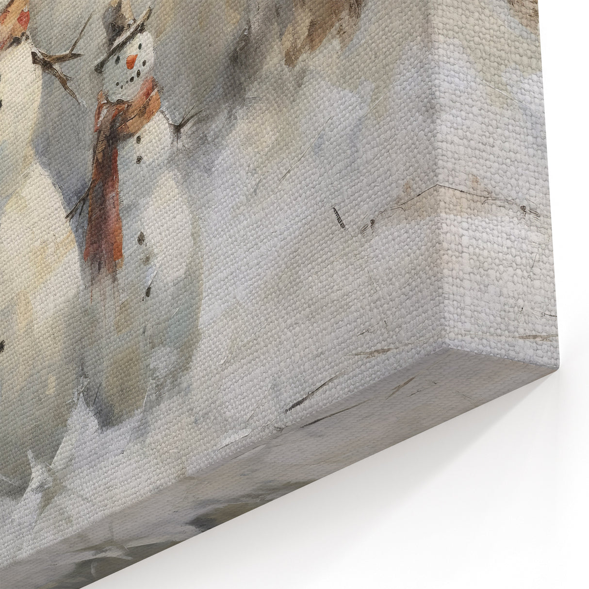 Charming Snowman Trio – Whimsical Christmas Wall Hangings