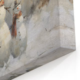 Charming Snowman Trio – Whimsical Christmas Wall Hangings