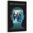 1990s Vintage Movie Poster – Being John Malkovich Surreal Film Art