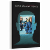1990s Vintage Movie Poster – Being John Malkovich Surreal Film Art