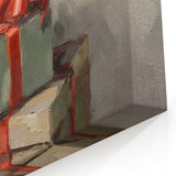 Festive Gift Stack – Cheerful Christmas Wall Decorations