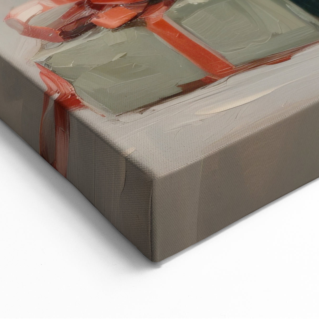 Festive Gift Stack – Cheerful Christmas Wall Decorations