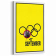 1990s Vintage Movie Poster – Classic 90s Film Art of One Day in September