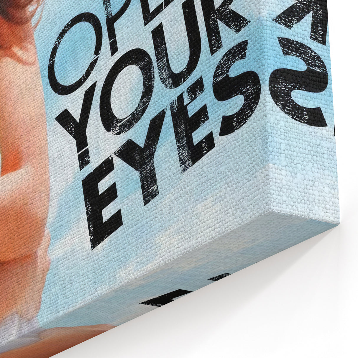 1990s Vintage Movie Poster – Classic 90s Film Art of Open Your Eyes