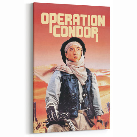 1990s Vintage Movie Poster – Classic 90s Film Art of Operation Condor