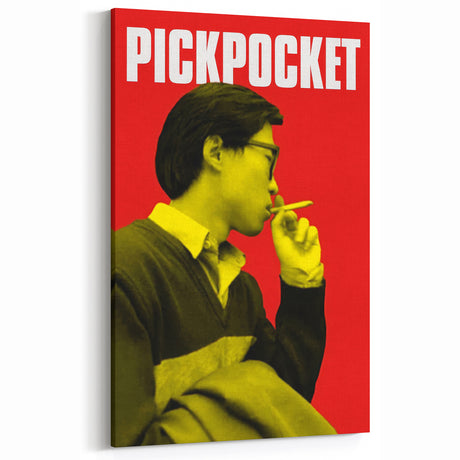 1990s Vintage Movie Poster – Classic 90s Film Art of Pickpocket