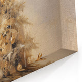 Golden Christmas Tree – Luxurious Christmas Canvas Art
