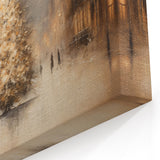 Glowing Christmas Tree in the City – Christmas Wall Hangings