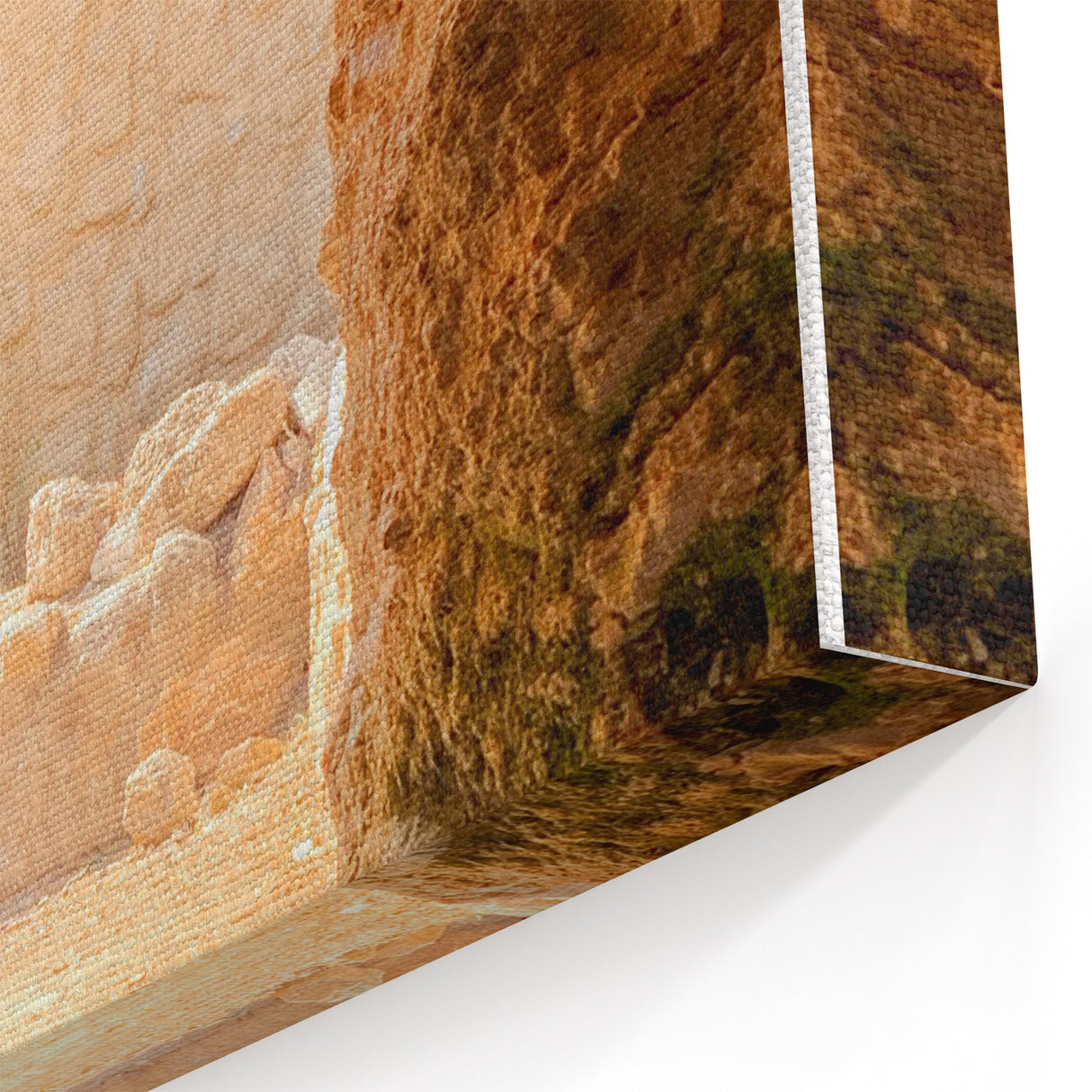 Sunlit Spring Wall Art - Open Tomb Resurrection Canvas Print