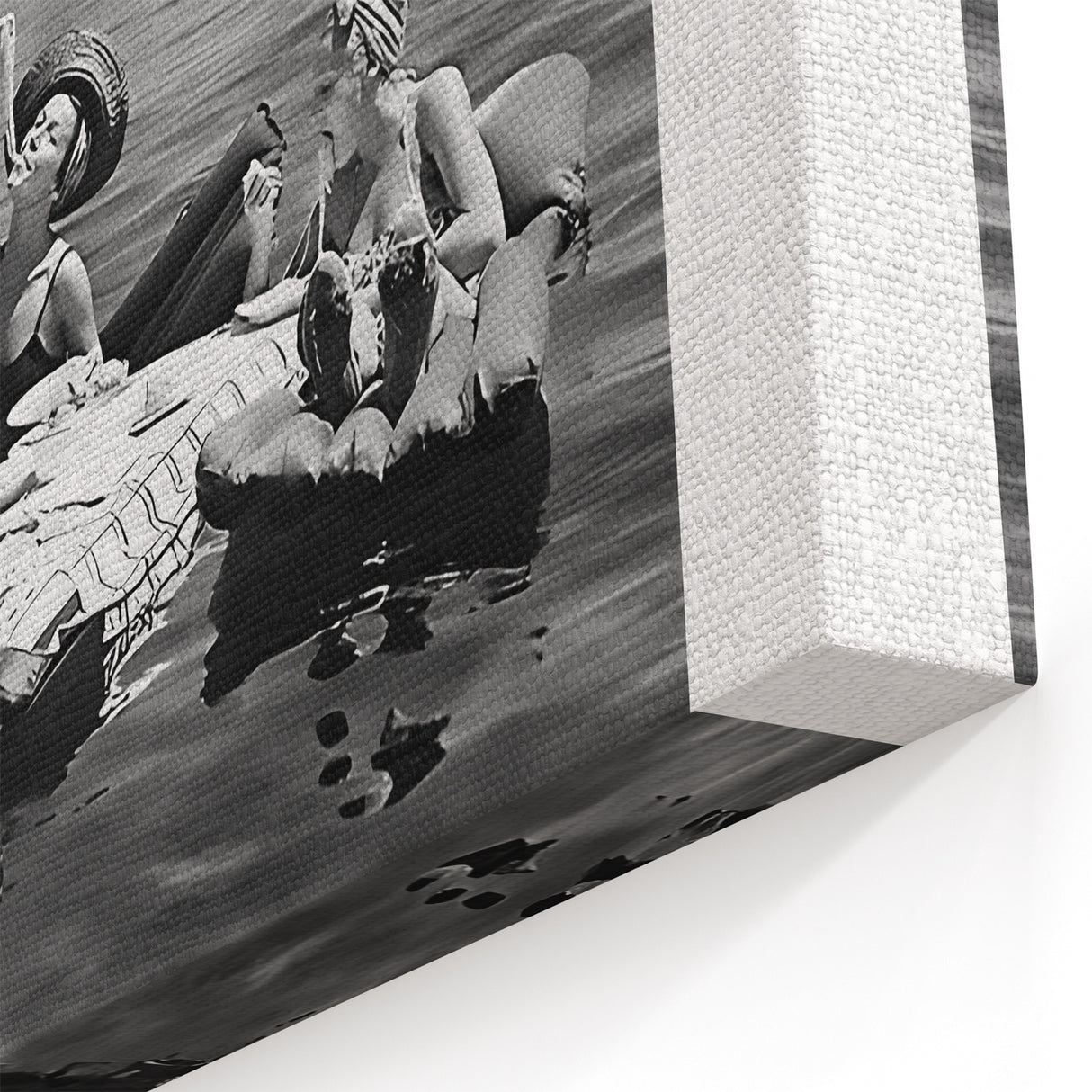 Elegant Culinary Portrait Wall Art – Floating Dining Experience