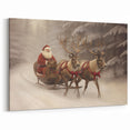 Santa’s Sleigh Ride – Classic Christmas Wall Hangings